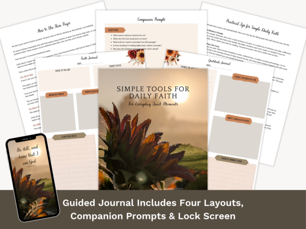 Simple Tools for Daily Faith
