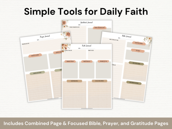 Simple Tools for Daily Faith